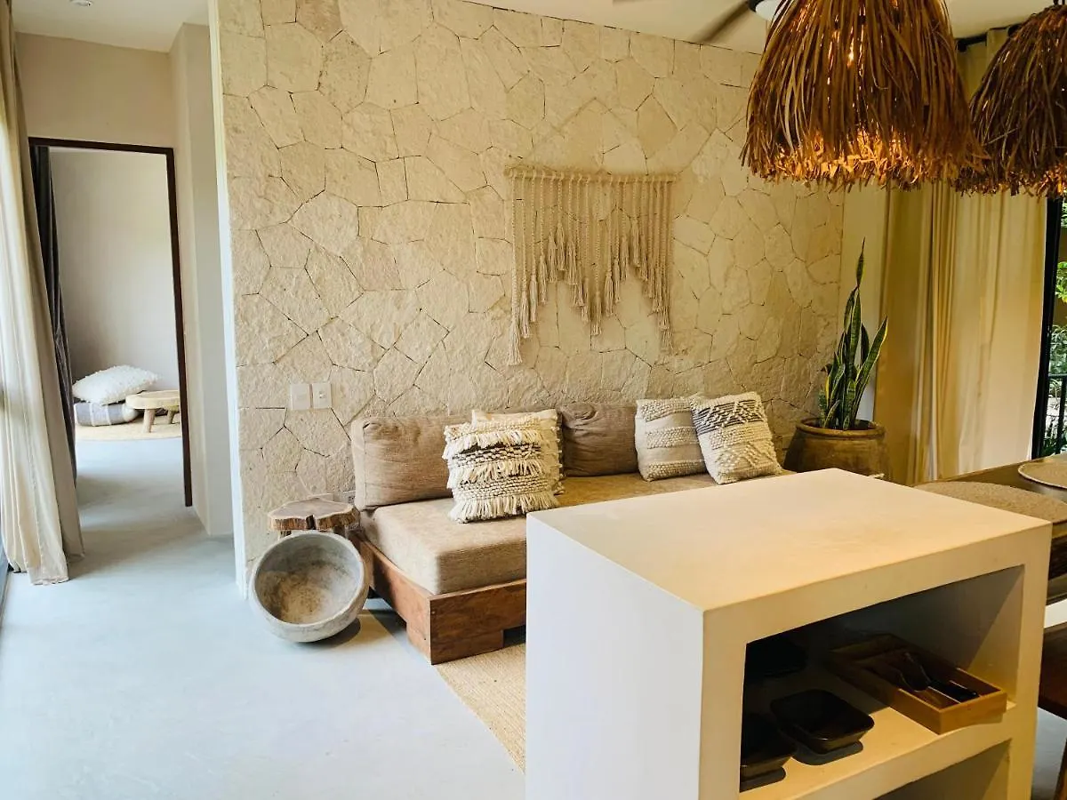 Vida Boho Apart 16 With Special Fee To Access Hotel Bardo Tulum Apartment