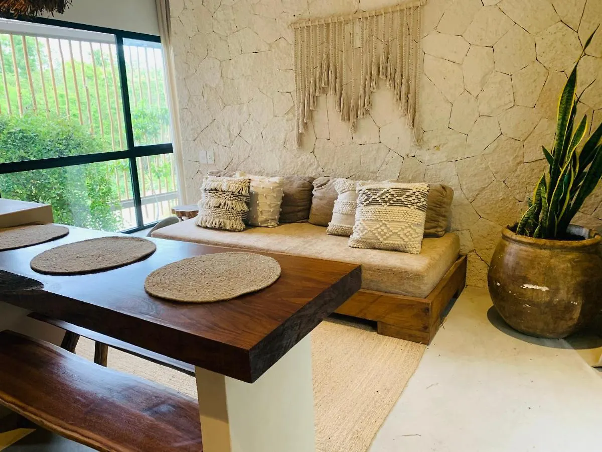 Vida Boho Apart 16 With Special Fee To Access Hotel Bardo Tulum